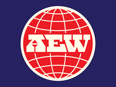 AEW (All Elite Wrestling) aew design global logo logo design world wrestling