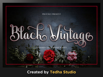 Black Vintage Font