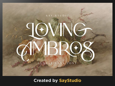 Loving Ambros Font