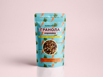 Granola packaging carrot granola health packaging