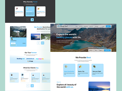 Travel Agency Landing Page