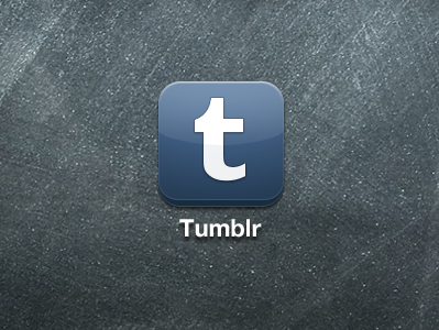 Tumblr for iPhone icon