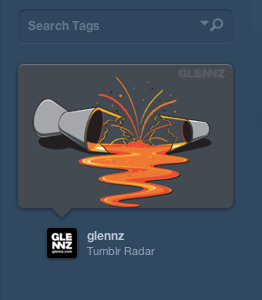 Search and Radar in the new Dashboard search tumblr