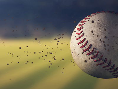 Play Ball! 3d baseball cinema4d composite compositing photoshop sports