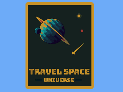 [Weekly Warm-Up] Design a space travel poster