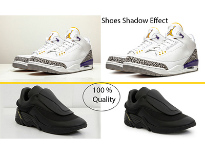 Shoes shadow effect