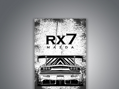 RX7 MAZDA POSTER