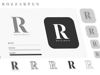 Rozzarpen logo guidelines logo