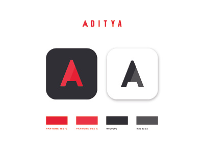 Aditya App icon app design icon