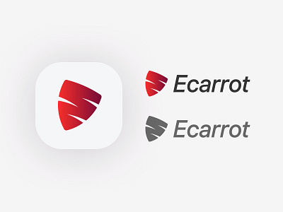 Ecarrot design icon logo