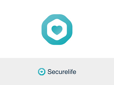 Securelife logo v2 app design icon life logo secure