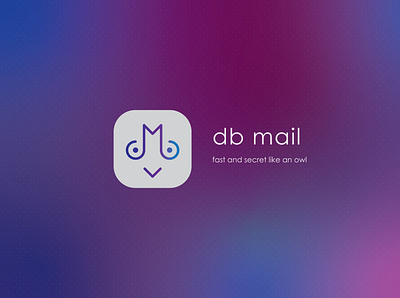 db mail app icon app branding dailyui design graphic design icon illustration logo minimal ui ux vector