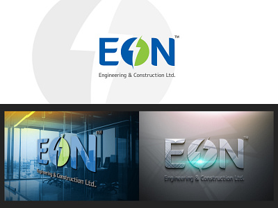 EON Engineering & Construction Ltd. branding design graphic design logo logo design