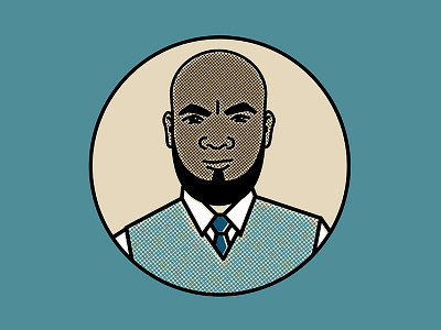 Mr. Bowling avatar illustration profile pic