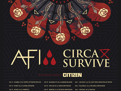 Tours: Brand New / Circa Survive