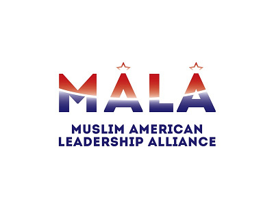 MALA Logo 2x alliance american graphic identity leadership logo logotype mala sign typography usa