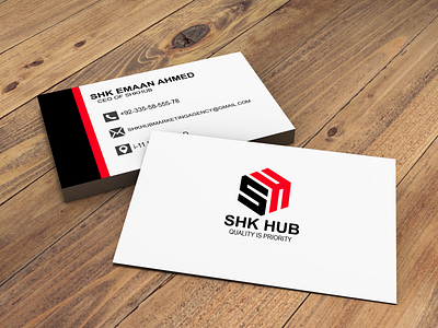 SHK HUB Business card with Vanishing business card mock-up branding branding mockup business card ockup businesscard businesscard design design graphic design illustration