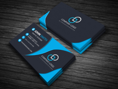 Business card template with Vanishing business card mock-up branding branding mockup businesscard businesscarddesign businesscardmockup design graphic design illustration logo logodesign logomockup vector