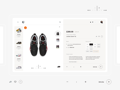 E-commerce Platform Webiste | Product Cart Page