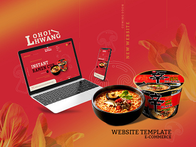 LohoiHwang website - Ecommerce template apps branding branding design clean dashboad dashboard design ecommerce groceries idea landingpage template design ui ux design website website concept website design