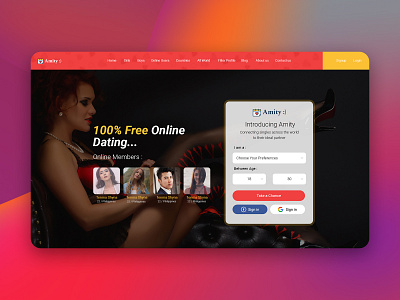 Lamour - Dating Website