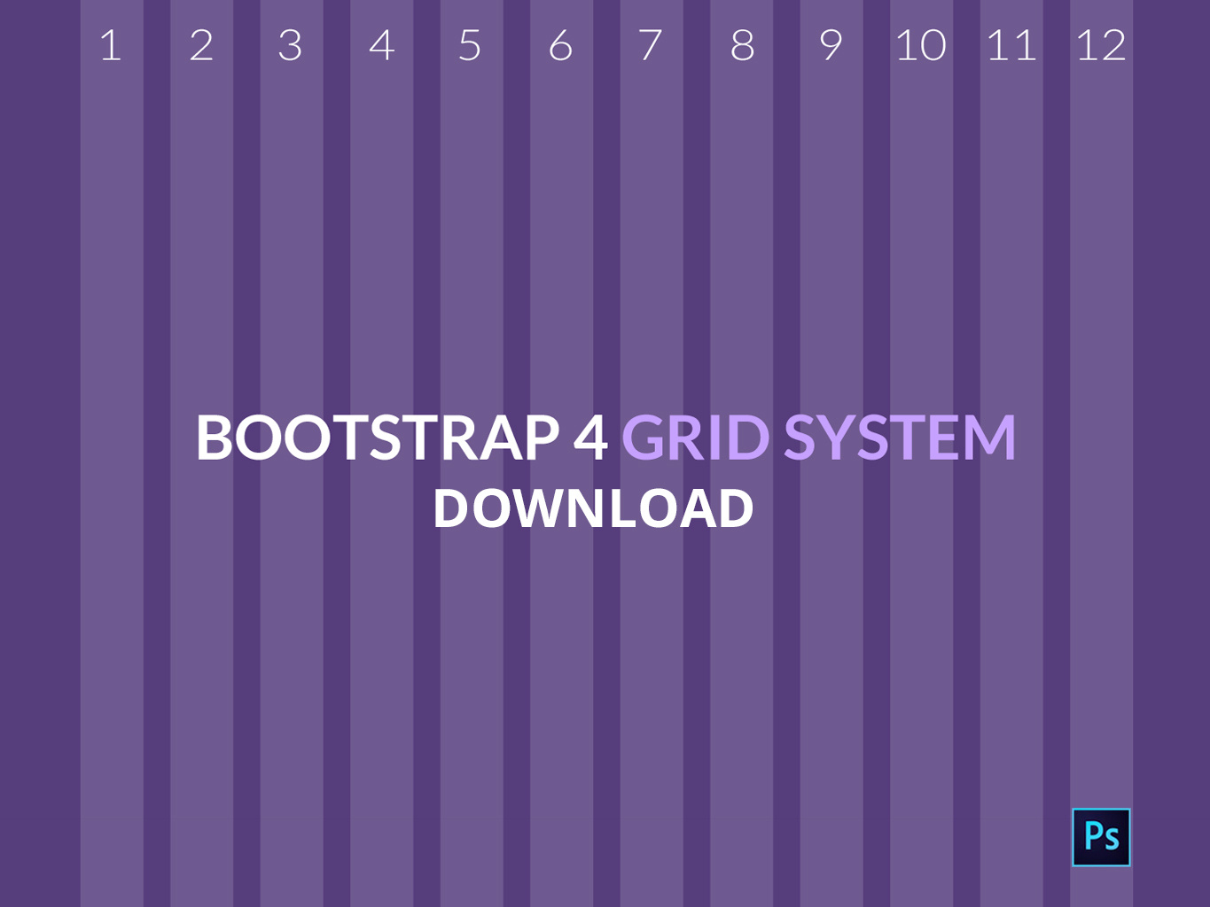 Bootstrap4 Grid Psd Download By Rewebso Tech On Dribbble