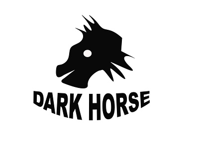 LOGO DARK HORSE background bannner branding dark design graphic design horse illustration logo logodesign nft photoshop poster ui vector