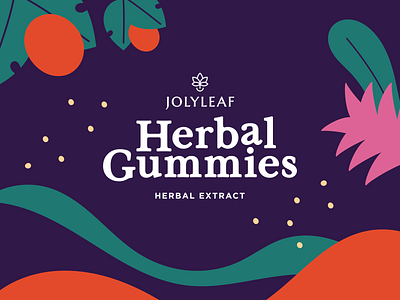 Herbal gummies packaging