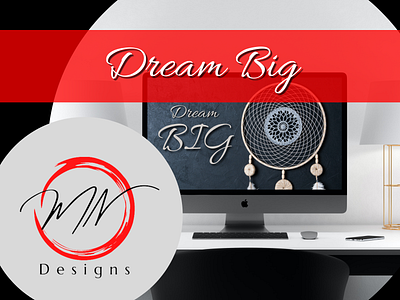 dream big desktop wallpaper background design graphic design illustration printable printable note typography