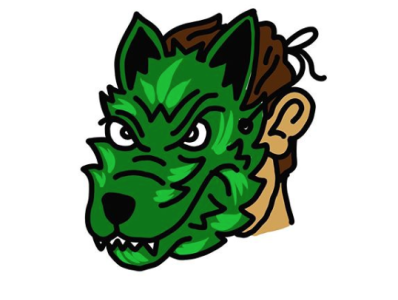 Kale Wolf branding design illustration procreate wakethewolves