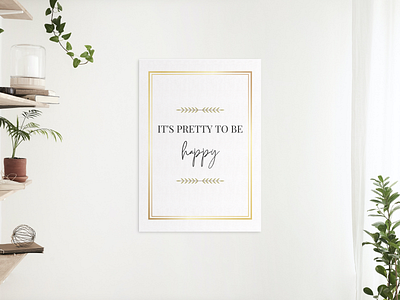 Inspiring Wall Art Quotation aesthetic canva design frame frame design frames for wall graphic design graphic designer inspiring inspiring ideas inspiring quotes motivational quotes pictures for walls wall art