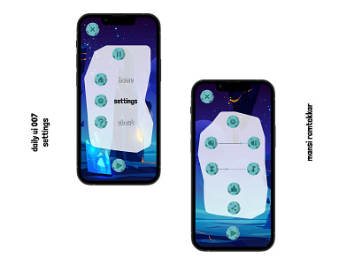 #DailyUI #dailyui007 Challenge #7 Settings DailyUI 007 app daily ui 007 dailyui design game ui illustration settings settings page settings ui ui
