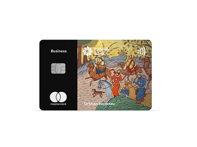 New concept for PASHA Bank cards branding concept creative credit card creditcard design illustration minimal