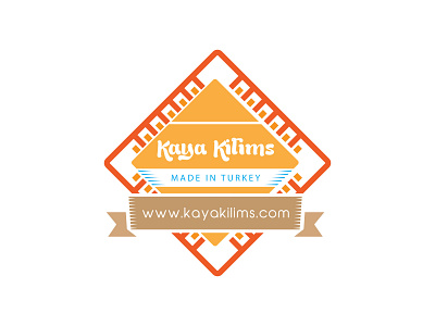 Kaya Kilims - Online Rug & Kilim Store branding creative flat illustration logo type typography