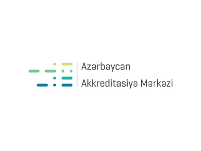 Azerbaijan State Accreditation Center branding creative flat illustration lettering logo minimal type typography