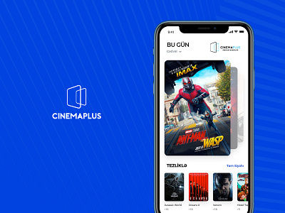 CinemaPlus Mobile Cinema App app branding app design design ui ui ux design ux