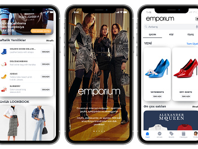 EMPORIUM App app app branding app design app designers branding creative e commerce shopping app store app ui ux