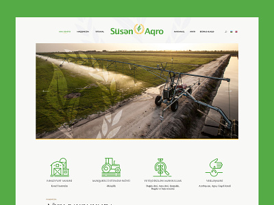 Susen Agro - Web Page Design