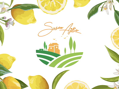 Susen Agro app branding branding creative design dribbble invite flat illustration invite lettering logo minimal type typography vector