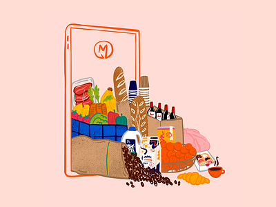 Ordermentum | Produce Illustration