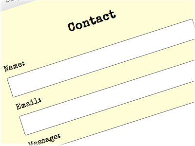 SRHM Contact Page @fontface css3 gradient backgrounds html5 php redesign rounded corners web design