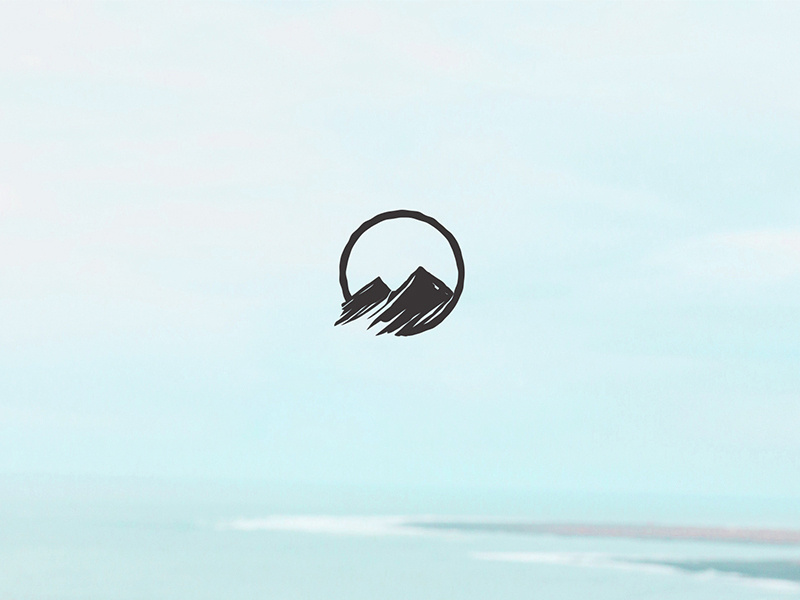 Mountain logo forsale sale ready online buy design unique logotype logo snow nature wild raw circle peak silhouette mountain