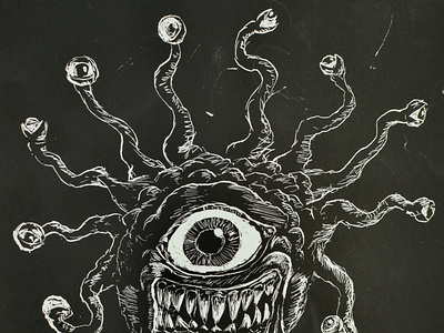 Scratchboard Beholder