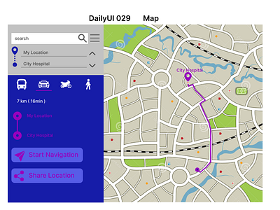 Map dailyui dashboard design education figma map navigation ui ux