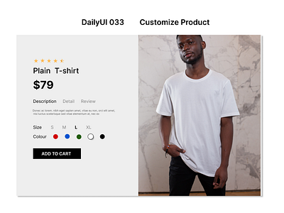 Customize Product customize dailyui dashboard design figma product ui ux