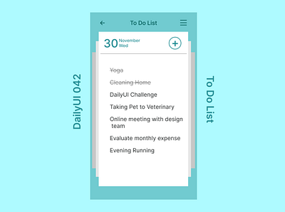 To Do List dailyui dashboard design education figma task to do list ui ux