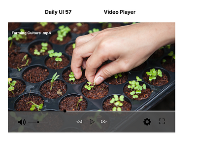 Video Player dailyui dashboard design education figma player ui ux video