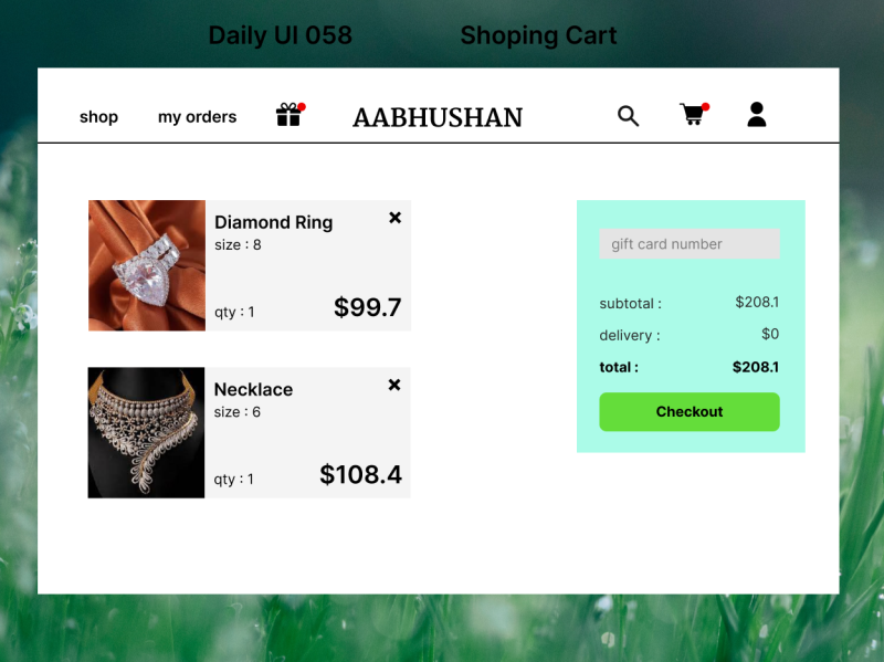 Shoping Cart By Deepanshu Jhariya On Dribbble