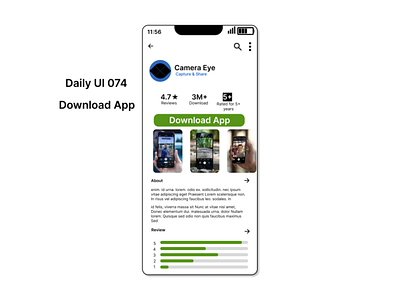 Download App application dailyui dashboard design download app education figma logo ui ux