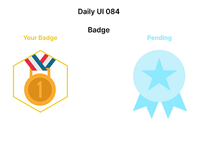 Badge badge dailyui dashboard design education figma medal ui ux